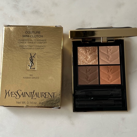 YSL Couture Mini Clutch Luxury Eyeshadow Quad - Unused, Kasbah Spices 300 - Picture 3 of 3